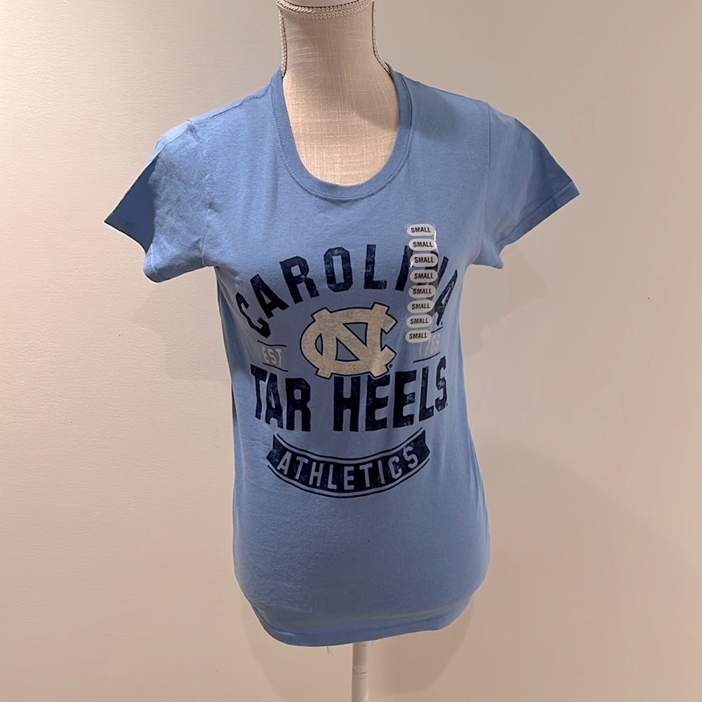 Tar Heels Light Blue Short Sleeve Tee